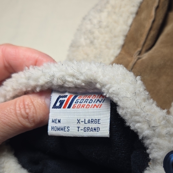 Gordini Wooly-Genuine Leather Palm-Men's Gloves Size XL - Picture 4 of 7